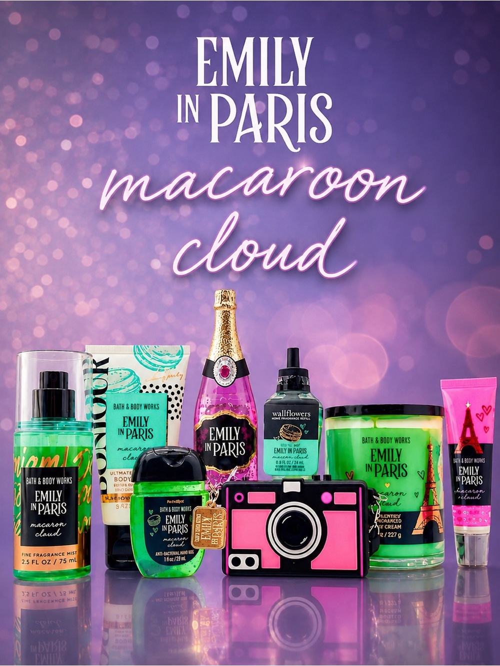 BBW Emily in Paris Macaron Cloud 8-Pc Collector Gift Set